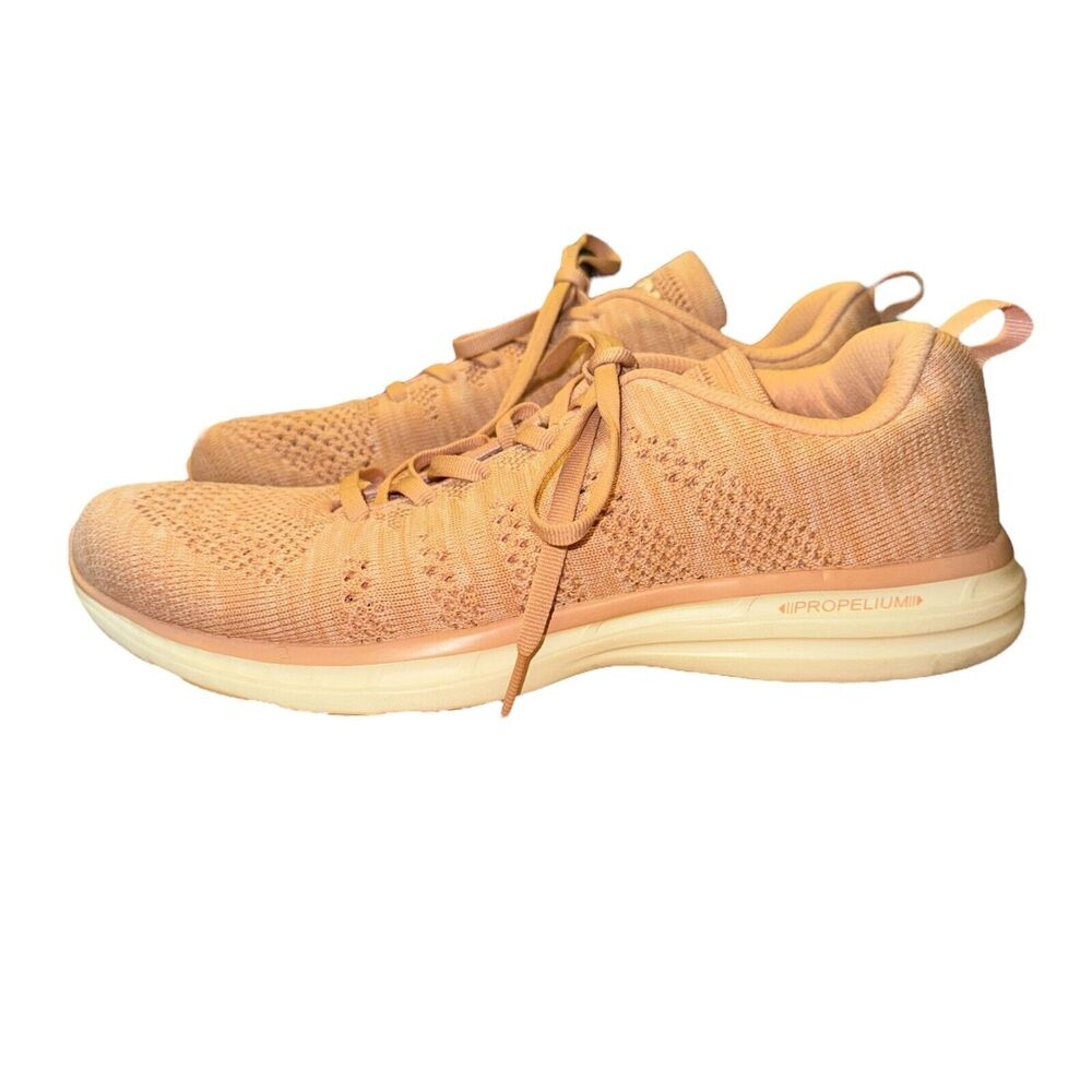 APL Techloom Pro Running Sneakers Women's Size 11 Faded Peach Pink Mesh Shoes